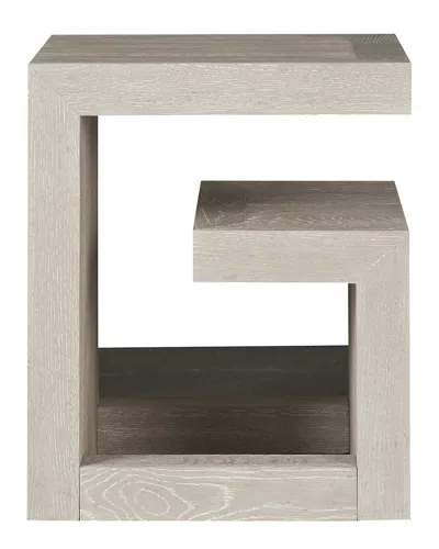Universal Furniture Quartz Bedside Table In Gray