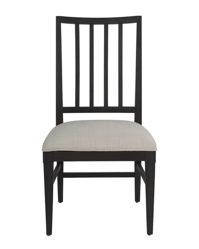 Universal Furniture Set Of 2 Coalesce Splat Back Side Chairs In Brown