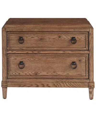Universal Furniture Wood Sienna Drawer Nightstand In Brown