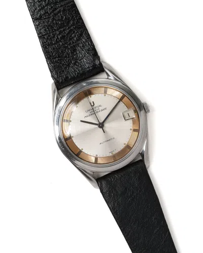 Universal Geneve Universal Genève Polerouter Date 36mm Ca 1963 Watch In Green