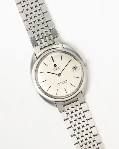 Universal Geneve Universal Genève White Shadow 36mm Ref 867102 Gay Frères Bracelet Watch