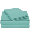 Universal Home Fashions University Solid Microfiber Sheet Sets In Charcoal