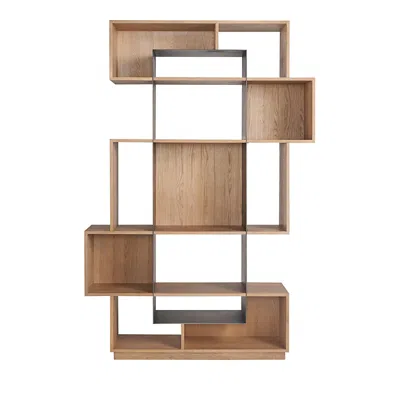 Universal Jaxon Etagere In Natural Oak
