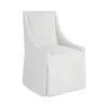 Universal Lea Dining Chair In Pavane White