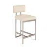 Universal Monroe Counter Stool In White