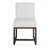 Universal Mylo Dining Chair In Pavane White