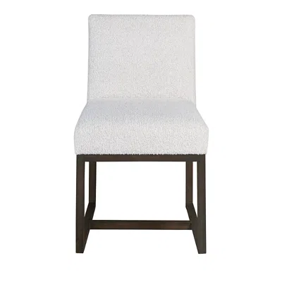 Universal Mylo Dining Chair In Pavane White