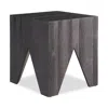 Universal Obsidian End Table In Black