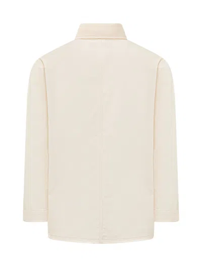 Universal Overall Cotton Bio Wash Jacket Coverall In Ivory