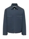 Universal Overall Mini Zip-up Jacket With Front Pockets In Multi