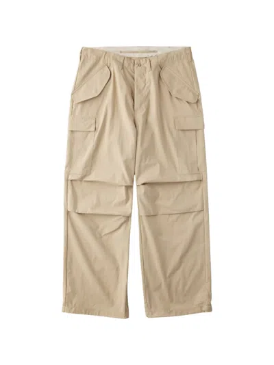 Universal Overall Multi-pocket Trousers In Neutral