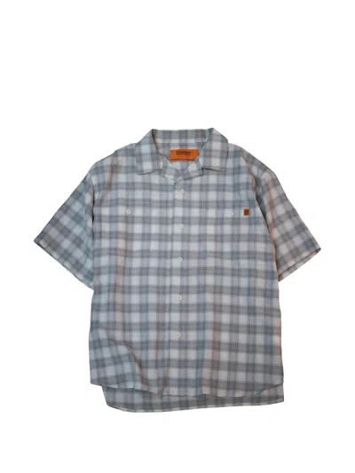 Universal Overall Ombre-check Short-sleeve Shirt In Multi