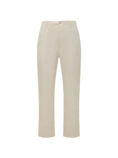 Universal Overall Pleated Trousers In Neutral
