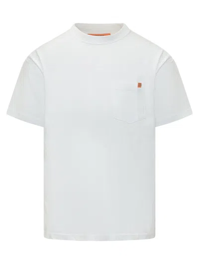 Universal Overall Pocket T-shirt For Effortless Style In White