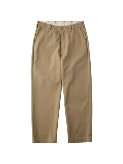 Universal Overall Wide-leg Bio-wash Trousers In Green
