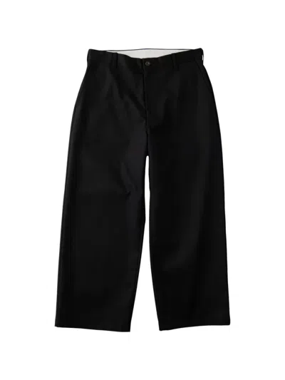 Universal Overall Wide-leg Trousers In Black