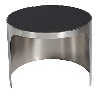 Universal Revolve Small Nesting Table In Silver