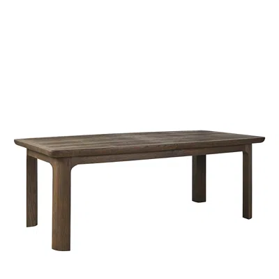 Universal Sable Dining Table In Dark Brown