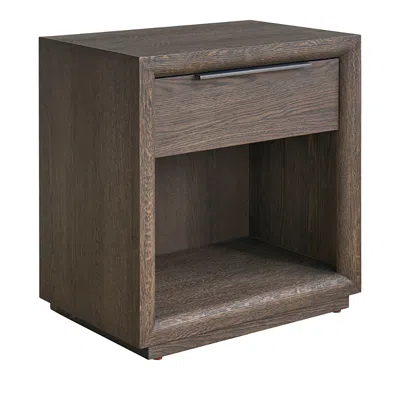 Universal Sable One Drawer Nightstand In Dark Brown