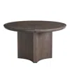 Universal Sable Round Dining Table In Brown