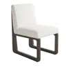 Universal Sable Side Chair In Dark Brown