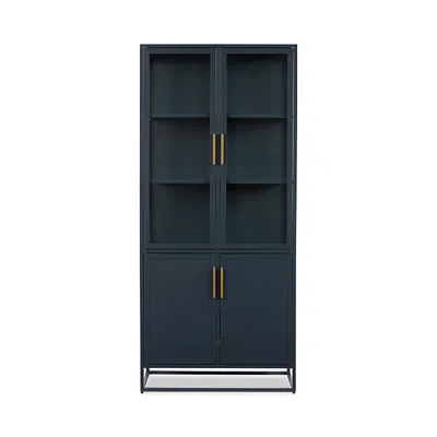 Universal Santorini Tall Cabinet In Cerulean Blue