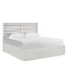 Universal Shoreline Panel Bed, King In White