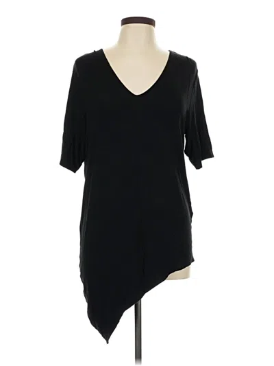 Pre-owned Universal Standard 3/4 Sleeve T-shirt In Black