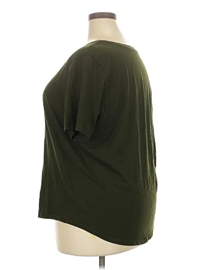 Pre-owned Universal Standard 3/4 Sleeve T-shirt In Green