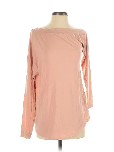 Pre-owned Universal Standard 3/4 Sleeve T-shirt In Pink