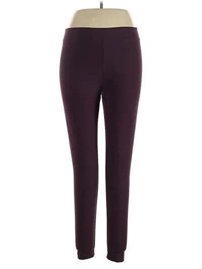 Pre-owned Universal Standard Active Pants In Burgundy