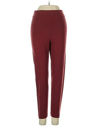 Pre-owned Universal Standard Active Pants In Burgundy