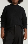Universal Standard Arli Surplice Neck Sweater In Black
