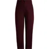 Universal Standard Audrey Ponte Pants In Black Cherry