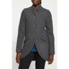 Universal Standard Beas Jacket In Heather Charcoal