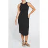 Universal Standard Cal Tank Midi Dress In Black