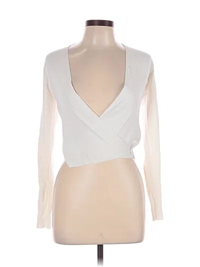 Pre-owned Universal Standard Cardigan Sweater In Ivory