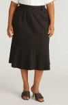 Universal Standard Carla Ponte Skirt In Black