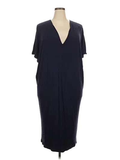 Pre-owned Universal Standard Casual Dress In Blue
