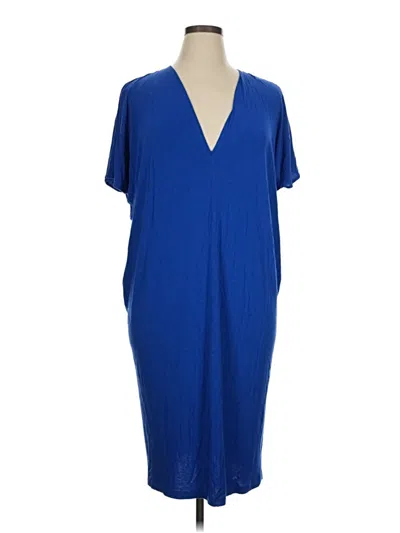 Pre-owned Universal Standard Casual Dress In Blue