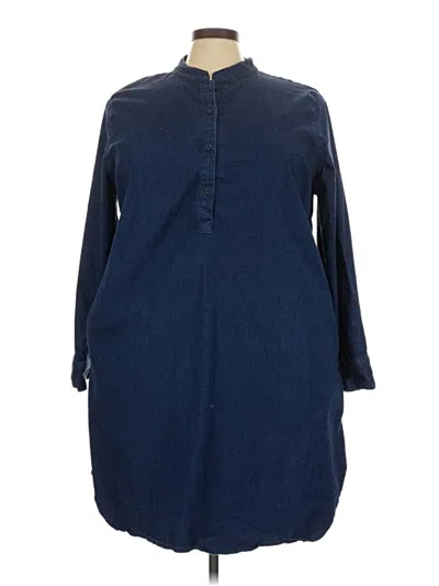 Pre-owned Universal Standard Casual Dress In Blue
