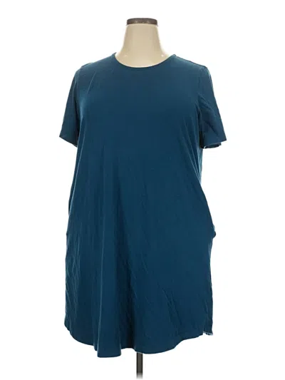 Pre-owned Universal Standard Casual Dress In Blue