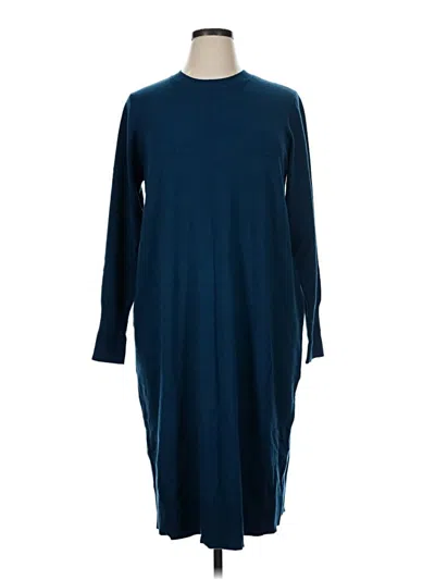 Pre-owned Universal Standard Casual Dress In Blue