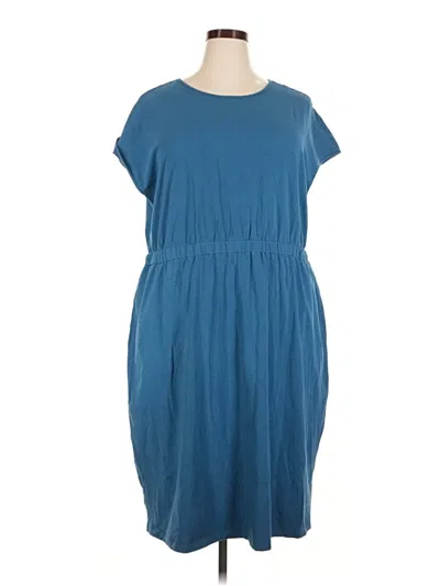Pre-owned Universal Standard Casual Dress In Blue