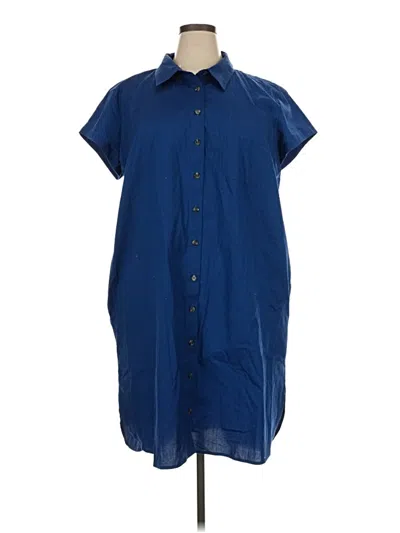 Pre-owned Universal Standard Casual Dress In Blue