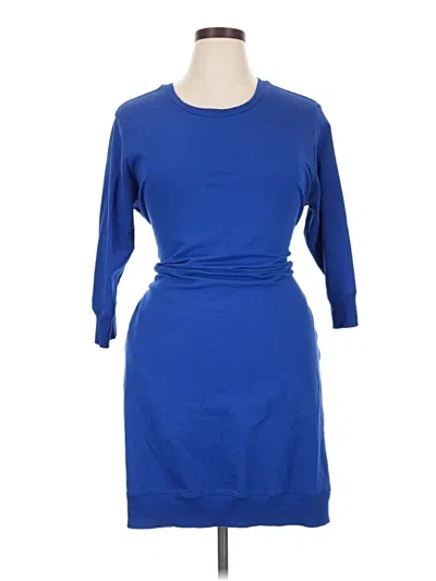 Pre-owned Universal Standard Casual Dress In Blue