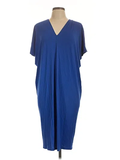 Pre-owned Universal Standard Casual Dress In Blue