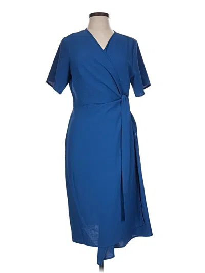 Pre-owned Universal Standard Casual Dress In Blue