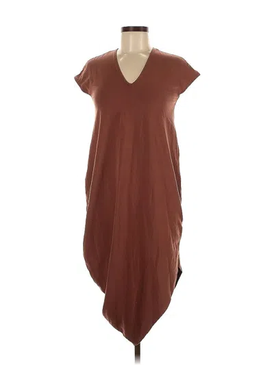 Pre-owned Universal Standard Casual Dress In Brown