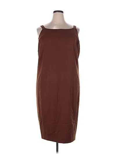 Universal Standard Casual Dress In Brown